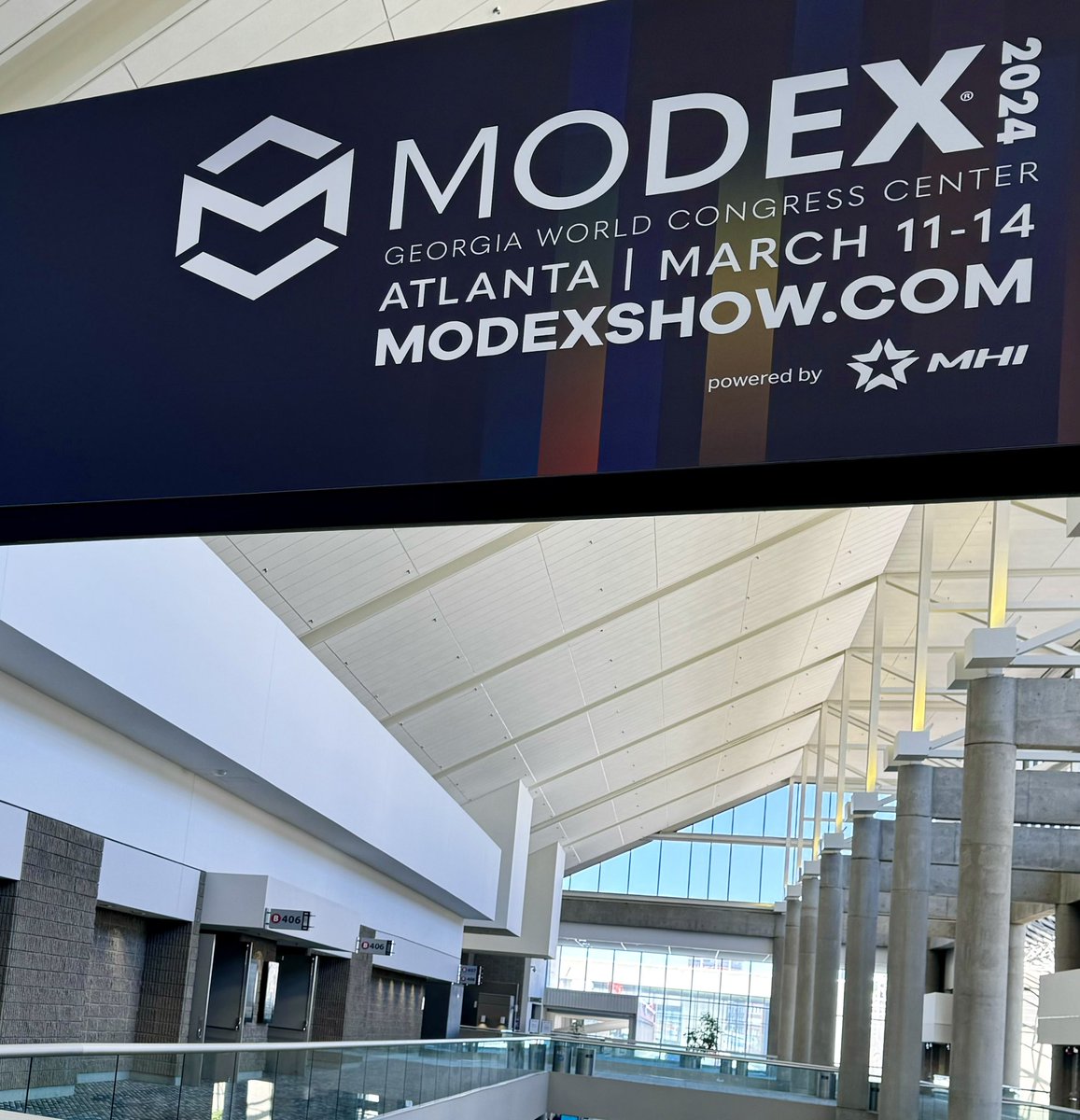 ASGServices's tweet photo. Final preparations for #MODEX2024.  It’s going to be a big one! https://t.co/T6b9GSEjZ4