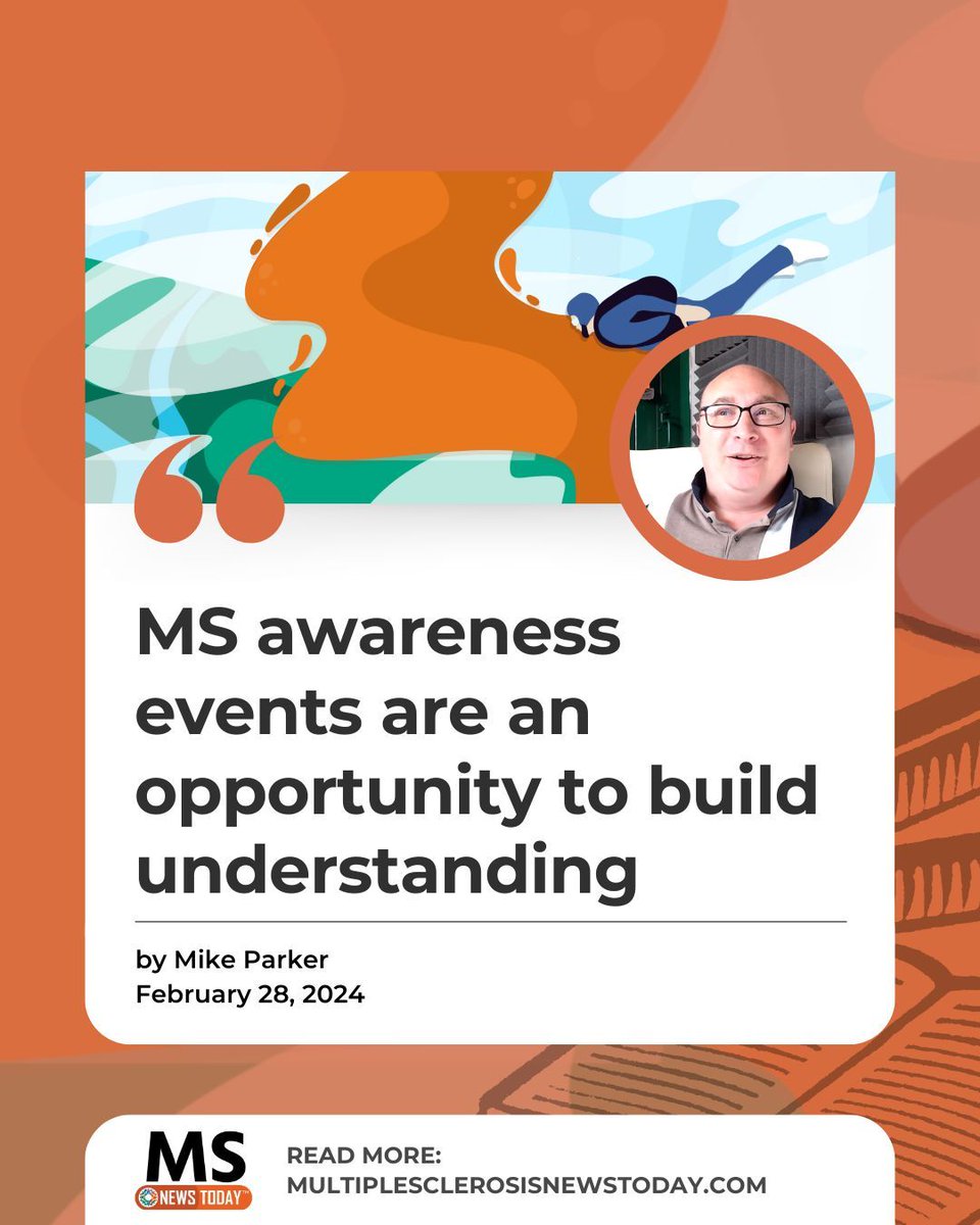 In light of ongoing and upcoming MS awareness events, Mike Parker wants to set the record straight on a few points about living with the chronic condition. buff.ly/49Gg5SZ 

#ms #multiplesclerosis #msawareness #mscommunity #mssupport