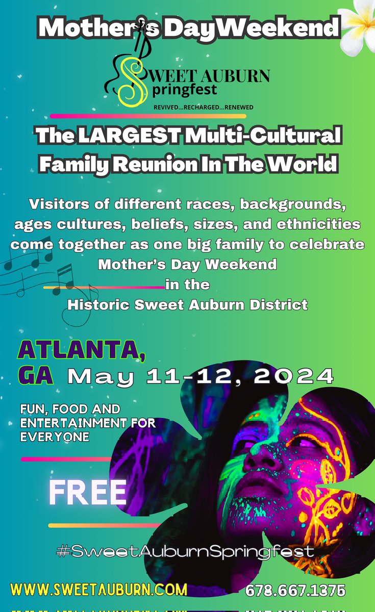 Huge Discounts for Merchandise Vendors. #vendors #sweetauburn #Atlanta #SpringForward #freefestival #vendorswanted