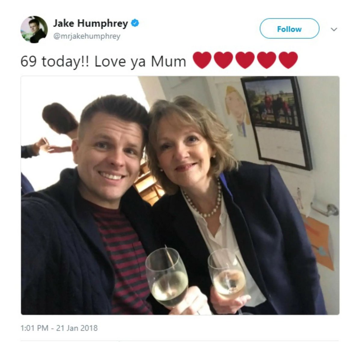 Jake really likes to treat his mum on mother’s day.
#highperformance