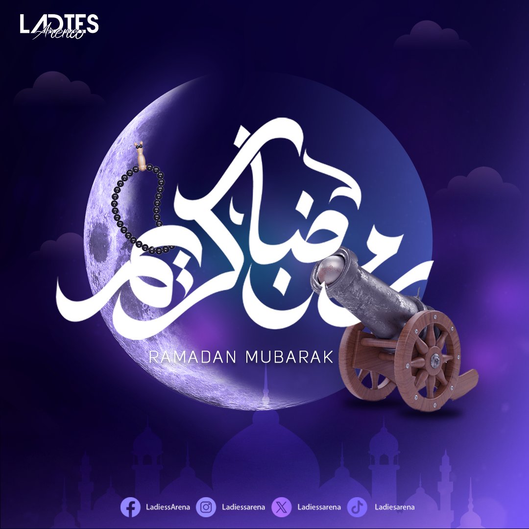 LadiessArena's tweet photo. رمضان كريم🌙

كل سنة وأنتم طيبين، ربنا يتقبل منا ومنكم الصيام والقيام ونتمنى لكم شهرًا مليئًا بالأجر والثواب
💜✨

#ladiesarena https://t.co/IVhVKTHuqy