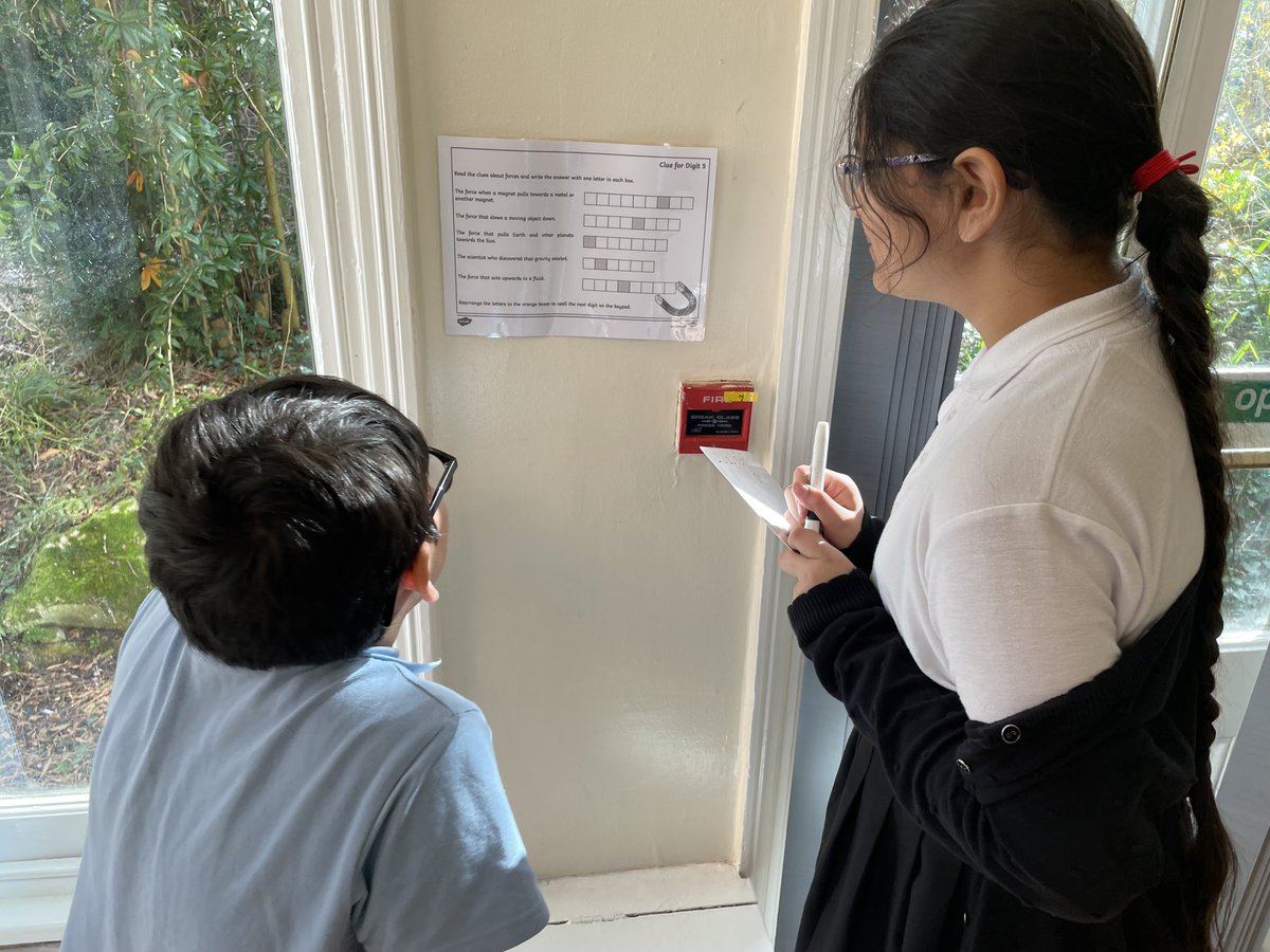 mellorschool's tweet photo. Year 5 had lots of fun at Cross Corners this week. We completed an Escape Room and consolidated our knowledge of our Forces topic in Science. https://t.co/RbfJjhdSQO
