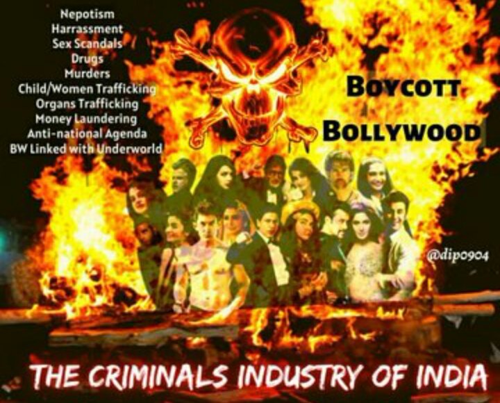 jackkate4ever's tweet photo. Many Innocents &amp; Tallented Personalities has been Killed By BWood Murder Suicide Gang this the real , black &amp; Devil face of Bwood👹

#BoycottBollywood 🗡️
No Sushant No Bollywood https://t.co/WnwCjhGztz