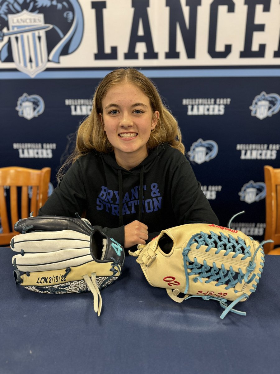 goLNCRsoftball's tweet photo. We had the best time celebrating SR Ashlynn Samson! She will continue her softball career at Bryant &amp; Stratton College in Wis. next season. Her work ethic and focus are the real deal! We can’t wait to see all you accomplish at the next level! @BTHSEastLancers 
#LLM45 #doittoit https://t.co/0mBSOiT2zB