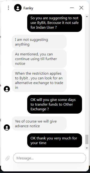 Millonmtnl's tweet photo. Bybit is not Safe ? #StopUsingBybit @saylor @bitcoinarchive @Bybit_Official @coinbase @binance @Bitcoin @CoinDCX https://t.co/IGyPtG7hFE