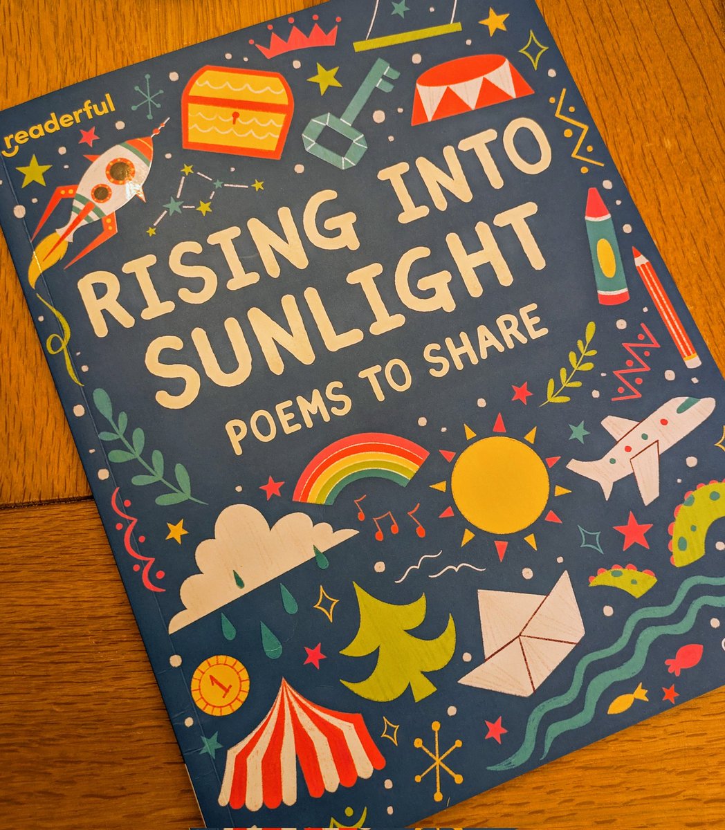 AttieLime's tweet image. Proud to have a poem in this gorgeous new #Readerful book by @OUPPrimary, aimed at Year 3, alongside some brilliant poets and poetry pals ❤️🌈🌞