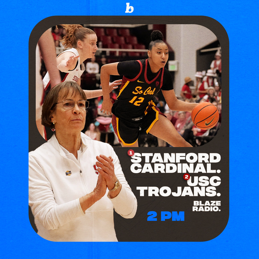 🏆 Pac-12 WBB Championship 🏆 🌲 #1 @StanfordWBB vs #2 @USCWBB ⚔️ 🏟 MGM Grand Garden Arena ⏰ 2:00 PM PST // 1:40 PM Pregame 🎙 @JadenTaylor25 & @TiaReid65 📻 Right here on @Blaze_Sports & @BlazeRadioASU