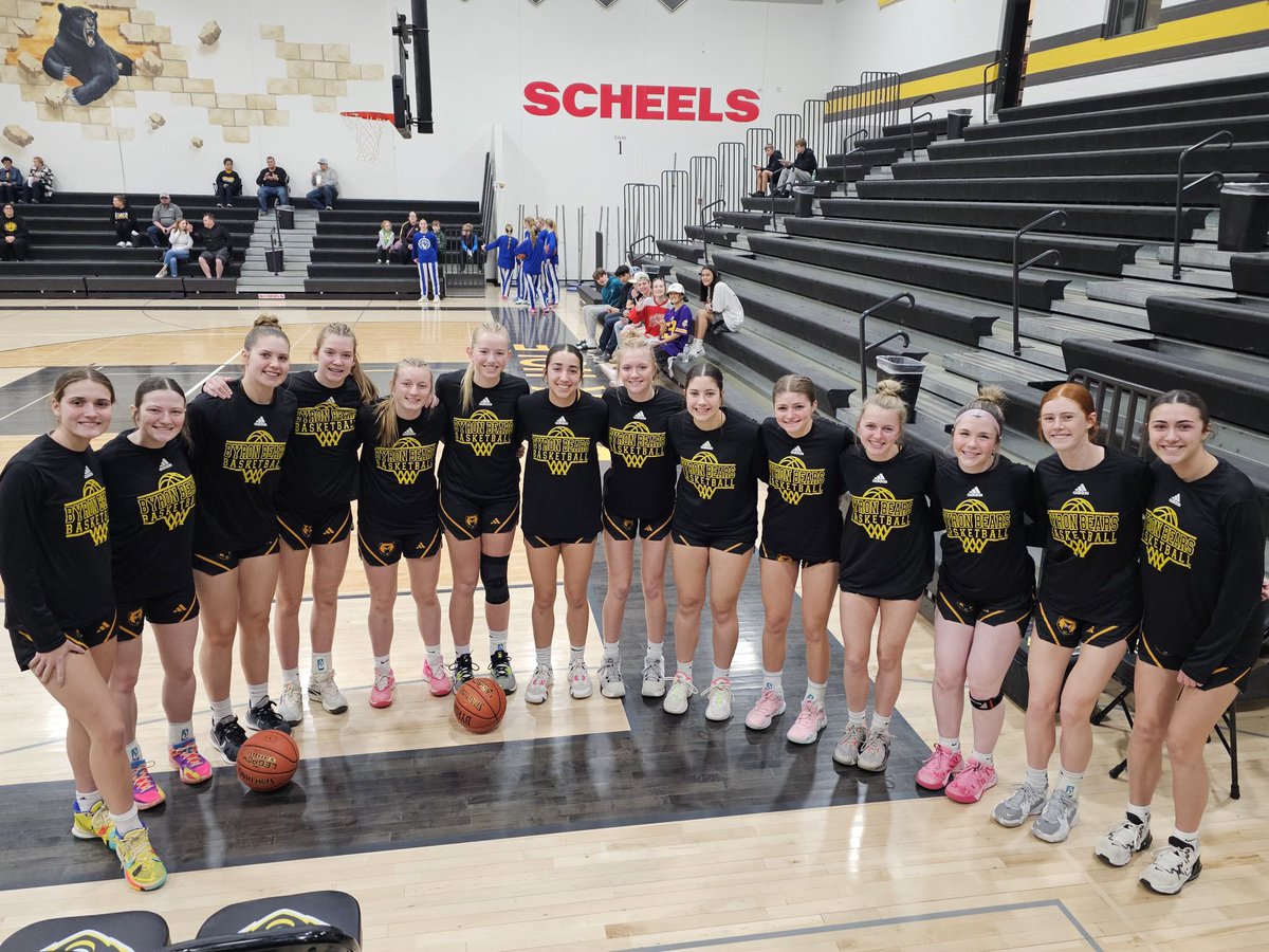 Byron Girls Hoops (@byrongirlshoops) on Twitter photo What a season - so much to be proud of for this amazing group!
- The 🐻s finished with their most ever wins in a season, finishing 24-5
- Record of 12-1 at home
- 3 All Conference and 1 All-Conference honorable mention <a href="/Lexi_Nelson11/">Lexi Nelson</a> <a href="/madison_ohm/">Madison Ohm</a> <a href="/kendra_harvey21/">kendra harvey</a> <a href="/PaigeHalder/">Paige Halder</a> What a season - so much to be proud of for this amazing group!
- The 🐻s finished with their most ever wins in a season, finishing 24-5
- Record of 12-1 at home
- 3 All Conference and 1 All-Conference honorable mention <a href="/Lexi_Nelson11/">Lexi Nelson</a> <a href="/madison_ohm/">Madison Ohm</a> <a href="/kendra_harvey21/">kendra harvey</a> <a href="/PaigeHalder/">Paige Halder</a>