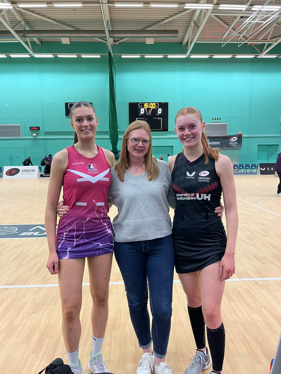 One way to spend mother day. Watching your daughters play netball against each other. 🙈<a href="/MavericksNpl/">Mavericks NPL</a> <a href="/LboroLightning/">Loughborough Lightning Netball</a> <a href="/TurnfordNC/">Turnford N C</a>