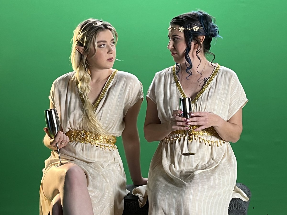 WorldofChaldea's tweet photo. This week we were on set to film an Actoroke short with Ariadne and L’enora. 

We can’t wait to show you what we captured. 

Makeup: @BandersnatchFX 

#WorldOfChaldea #Chaldea #GenCon #GenConTV #Actoroke #FilmShoot 

mackenzie_wynn
@PixiesAndPins 
@Gen_Con https://t.co/mqoBCKnHJF