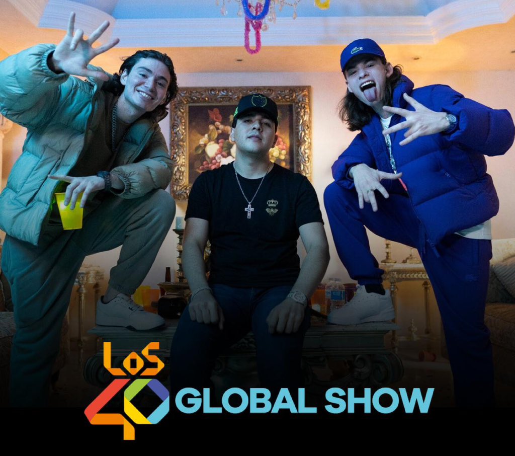 40 Global Show (@40globalshow) on Twitter photo Una semana más disfrutamos en toda nuestra cadena del éxito viral de estos hermanos mexicanos.
<a href="/TonyAguilarOfi/">Tony Aguilar</a> nos presenta en #40GlobalShow442 ALUCIN de Eugenio y Sebastián Esquivel con Marca Registrada. 🇲🇽🎶 <a href="/40GlobalShow/">40 Global Show</a> Una semana más disfrutamos en toda nuestra cadena del éxito viral de estos hermanos mexicanos.
<a href="/TonyAguilarOfi/">Tony Aguilar</a> nos presenta en #40GlobalShow442 ALUCIN de Eugenio y Sebastián Esquivel con Marca Registrada. 🇲🇽🎶 <a href="/40GlobalShow/">40 Global Show</a>