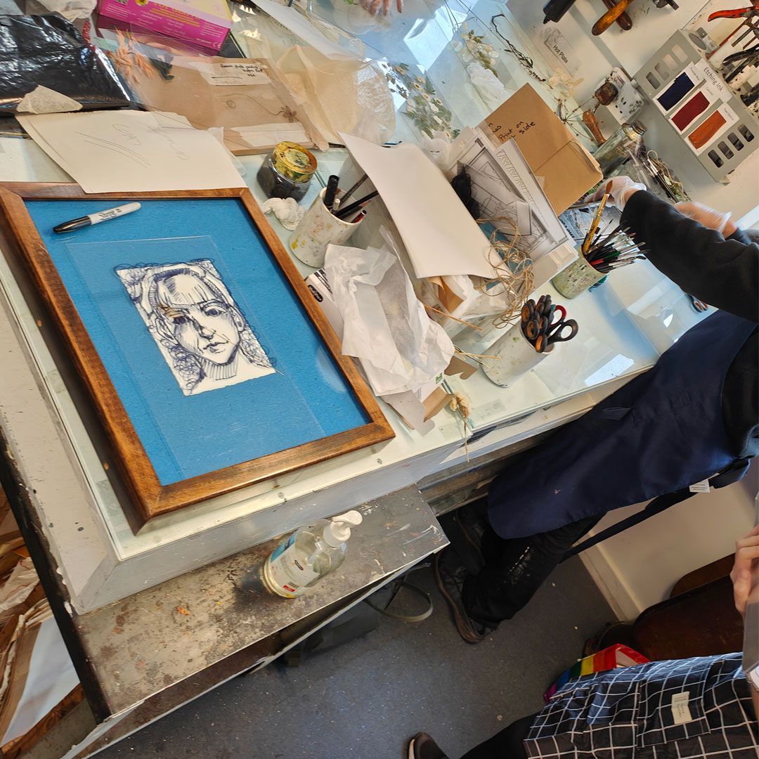 NorthernPrint's tweet photo. Cyanotype Printing
16 March, 2024
There is one space left on our Cyanotype workshop next Saturday
.
.
Book here 👇
https://t.co/1MwAU42oxO
.
#cyanotypeworkshop
#cyanotypeprinting
#learnprintmaking
#learntoprint
#learncyanotype https://t.co/PAUTft747V