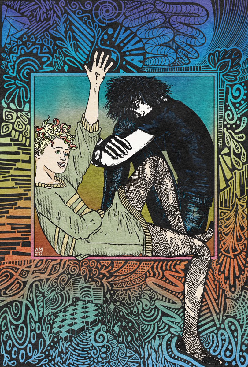 Alt_Chapman's tweet image. Dream and Delirium - The Sandman

#thesandman #sandmanfanart
#clipstudiopaint