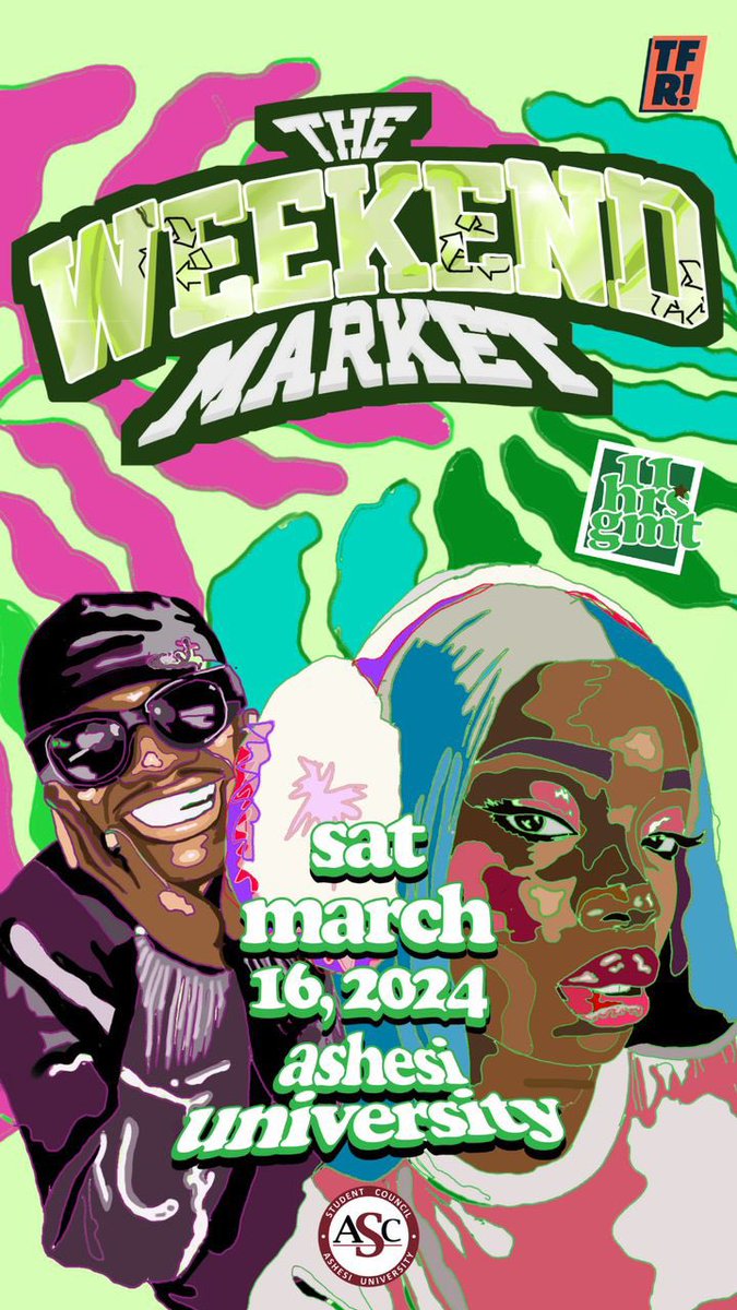 Ashesistudents's tweet image. the weekend market is happening next weekend. load your wallets folks 💵💳
#ASCWeek #atAshesi