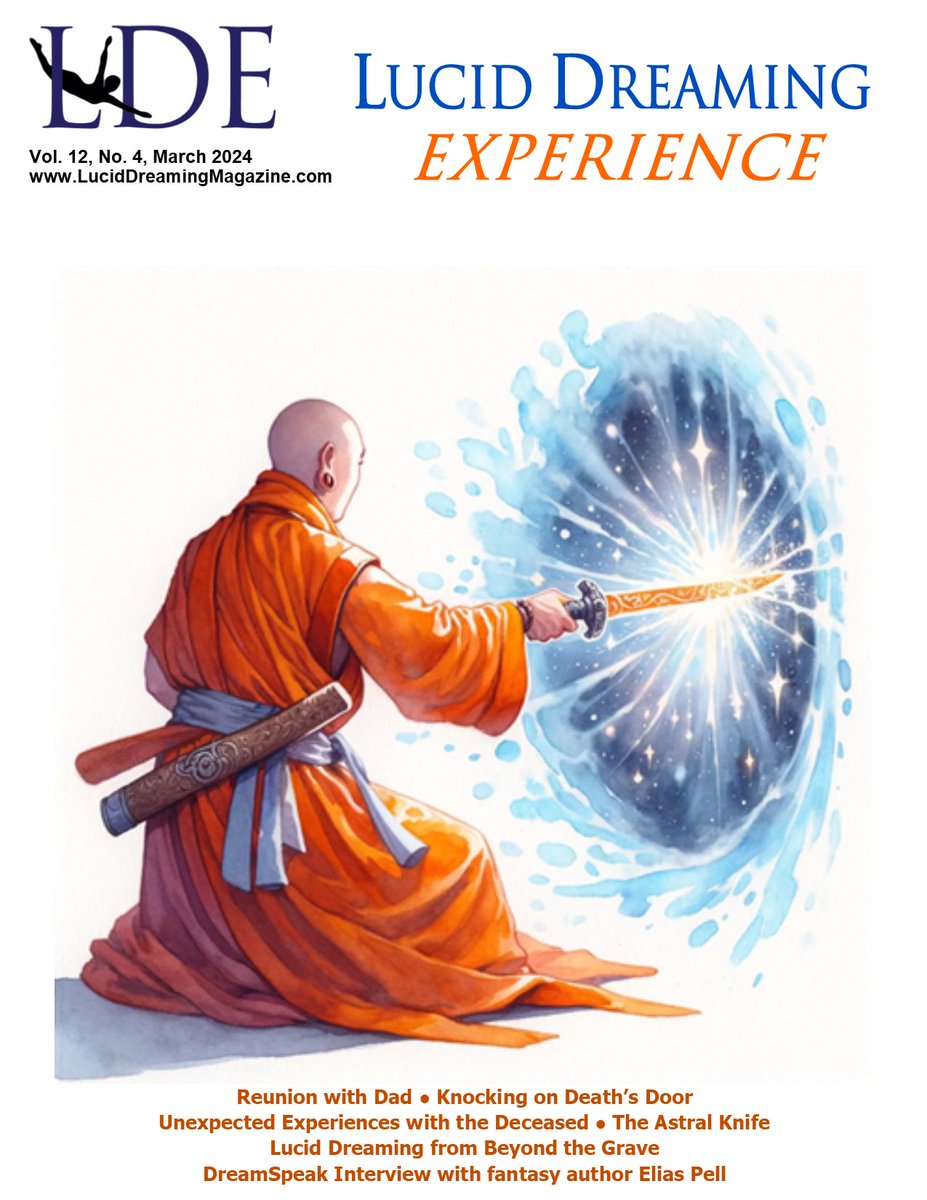 A new edition of the free Lucid Dreaming Experience magazine is now up at luciddreamingmagazine.com !  More than 40 pages of lucid dream articles and reader submitted lucid dreams to educate and inspire you!  Share it with your lucid friends