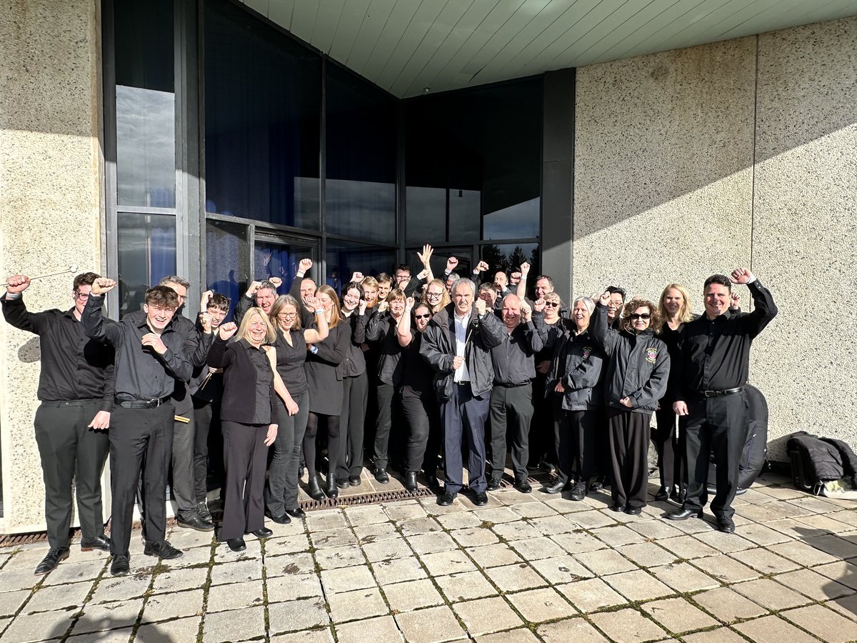 CheltSilverBand's tweet photo. ***RESULTS*** 
 To finish off of a weekend of competition our Main band put on a fantastic performance in the third section, the main band were placed 11th out of 18 band’s performing. https://t.co/EUtx573I87
