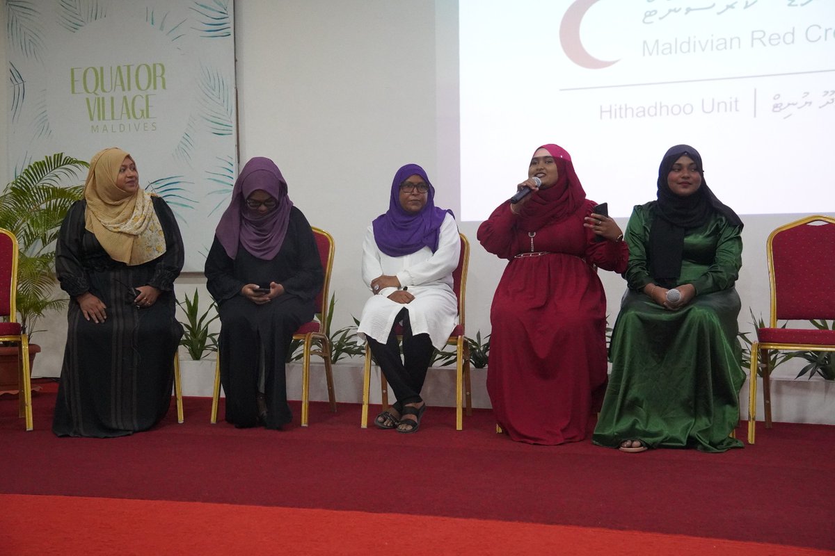 MRC Addu City (@mrc_addu) on Twitter photo On #InternationalWomensDay , we're celebrating our amazing women volunteers at Maldivian Red Crescent! 🌹 Your dedication and passion inspire us every day. Thank you for all you do! 💖 Special thanks to <a href="/equatorvillage/">Equator Village</a> for hosting the grand dinner to honor our volunteers! 🙏 On #InternationalWomensDay , we're celebrating our amazing women volunteers at Maldivian Red Crescent! 🌹 Your dedication and passion inspire us every day. Thank you for all you do! 💖 Special thanks to <a href="/equatorvillage/">Equator Village</a> for hosting the grand dinner to honor our volunteers! 🙏