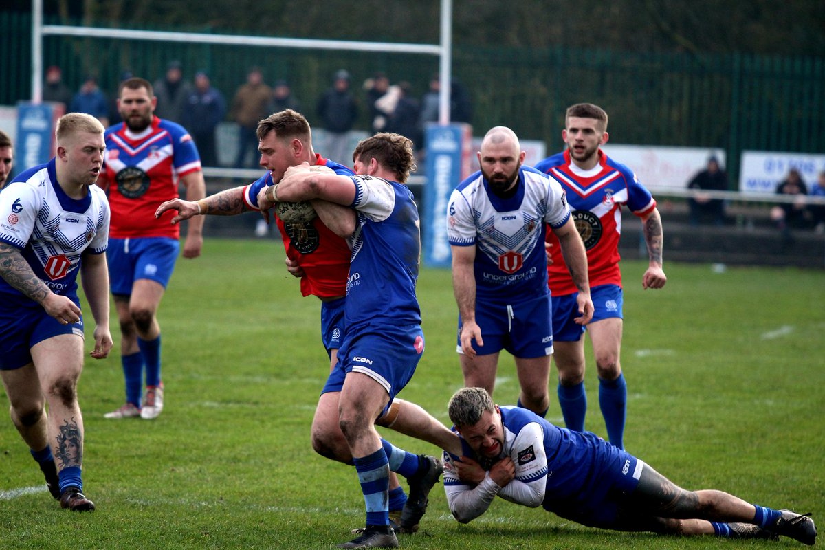 Superb game down @Mayfieldrl 22 v @siddal proper tussle this one looking grim for Rochdale first 15 minutes but took control there after , great to be back watching Rugby League @Mayfieldrl @siddal @13proamrl 🏉🏉🏉