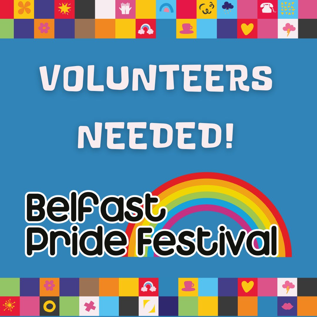 Did you know that Belfast Pride is run entirely by volunteers? 🙋‍♀️🙋🙋‍♂️ We are currently seeking to recruit a number of dynamic & enthusiastic volunteers for the 2024 Belfast Pride Festival this coming July 🎉🏳️‍🌈 For more info visit👉 belfastpride.com/team-pride/
