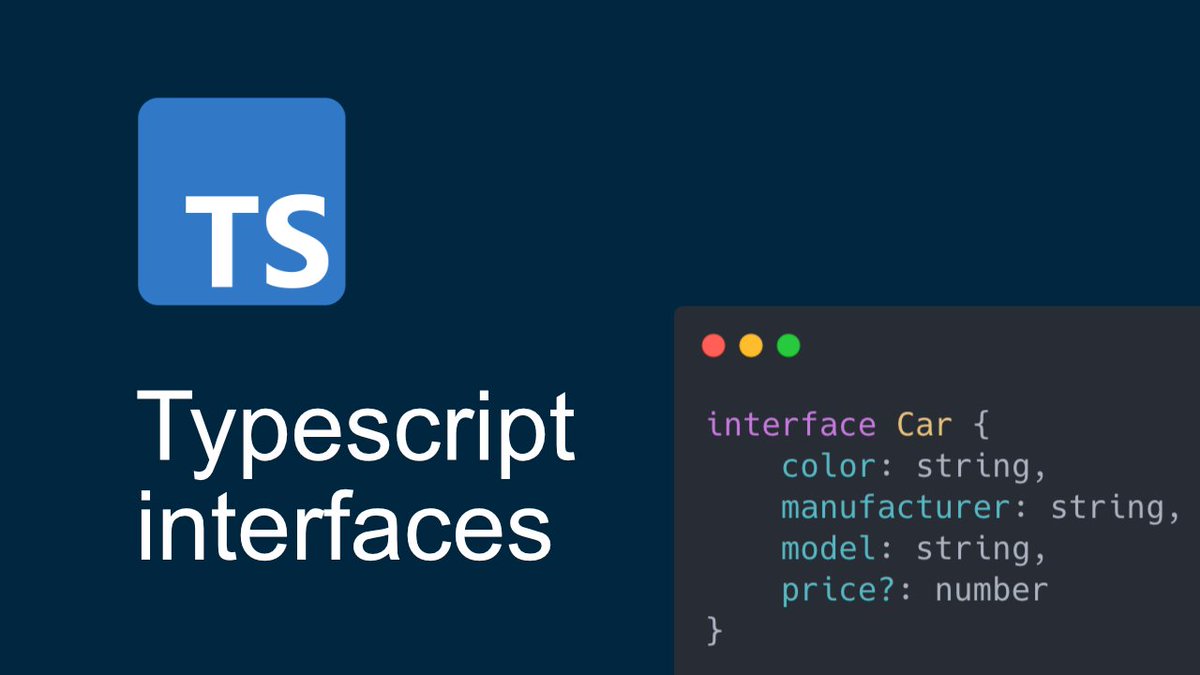 CodeHiveTeam's tweet image. TypeScript interfaces: the blueprint for your objects! ️ Define structure &amp;amp; properties, ensuring type safety &amp;amp; cleaner code. #CodeHive #CodeHiveTeam #TypeScript #programming