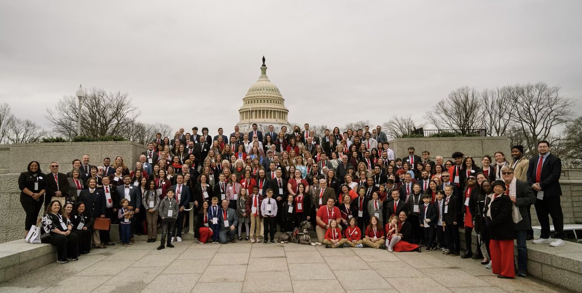 Proud to be among the 428 advocates  from 45 states on Capitol Hill. The largest single patient disease state advocacy group annually on Capitol Hill. #HELPCopayAct