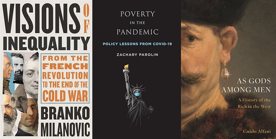 Join us on March 26 for the round table 'Inequality in Human Societies': a conversation about three recent books, by @BrankoMilan, @ZParolin, and myself. All authors will be present! At 4pm CET (11am EDT). @DondenaCentre, @stone_lis. 1/