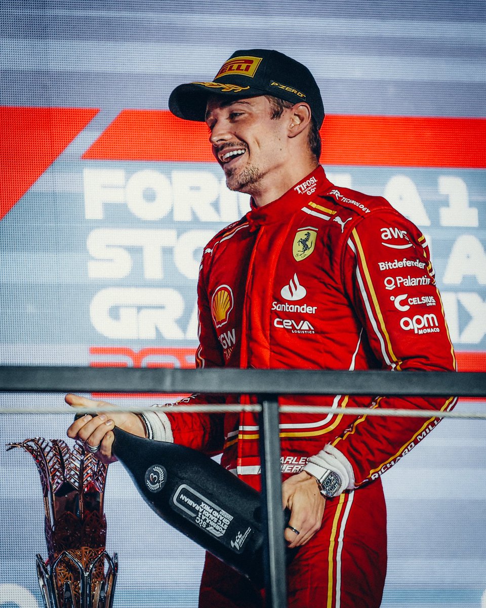 Charles Leclerc tweet media