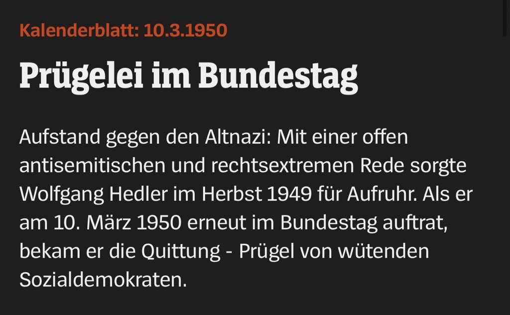 Heute vor 74 Jahren.