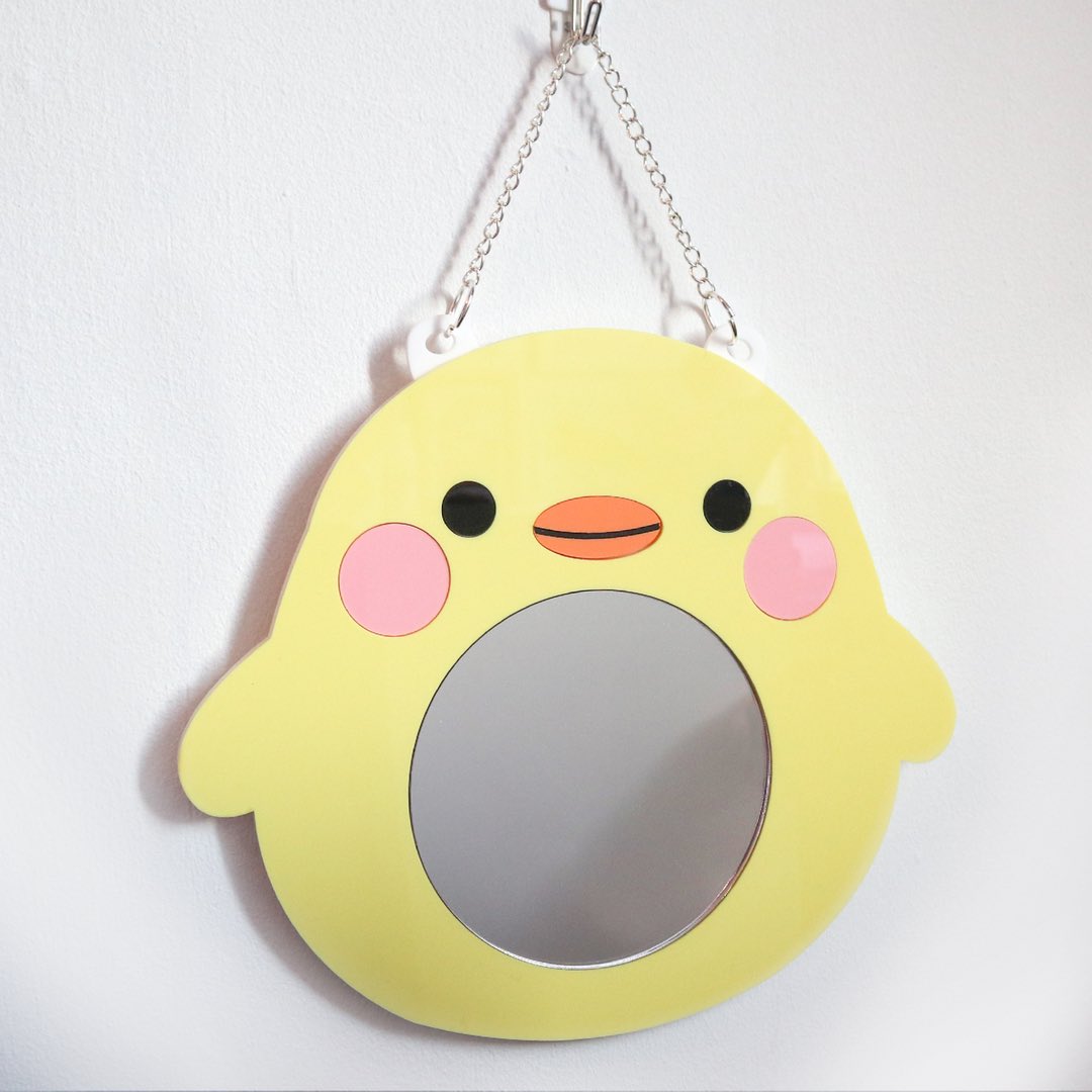 Duckie mirror on the wall who’s da cutest of them all ……