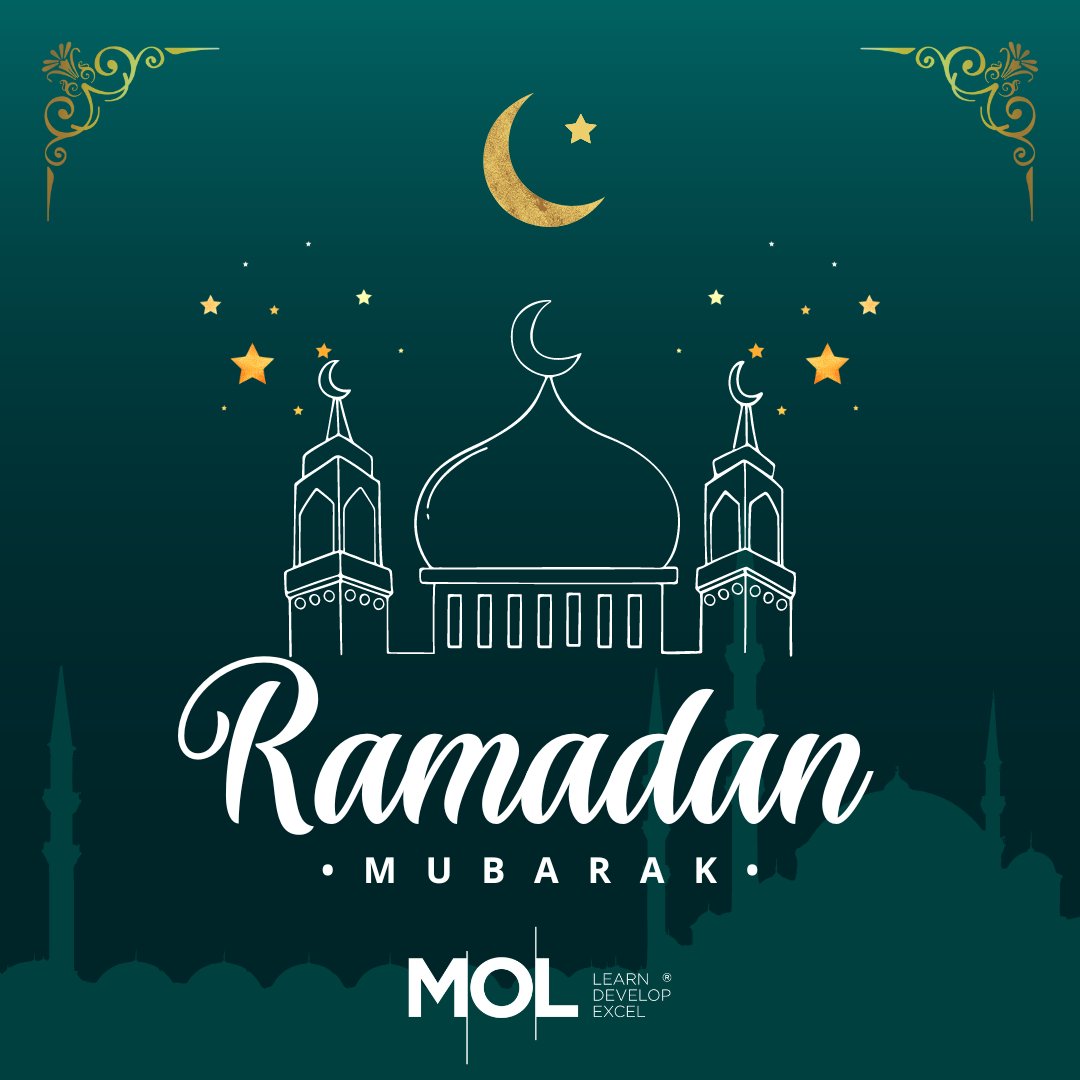 All at MOL would like to wish a peaceful and happy Ramadan to all of our learners, colleagues and employers who are observing the holy month. #Ramadan #RamadanMubarak #RamadanKareem