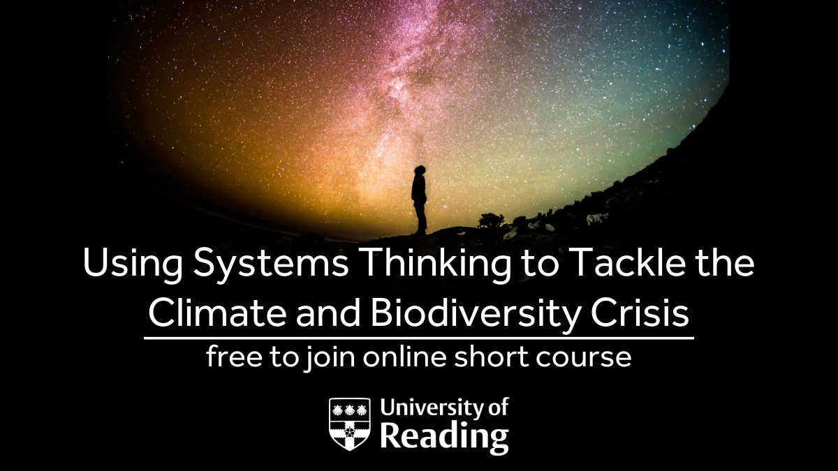 Interested in systems thinking and sustainability? Join our free course, with a facilitated discussion forum running from 11 Mar- 7 Apr. research.reading.ac.uk/social-and-app…