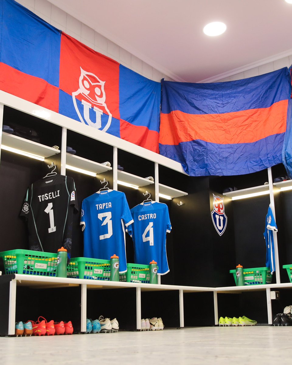 La vida es más linda en colores 💙❤️

✅ Nuestro camarín en el 🏟️ Monumental.