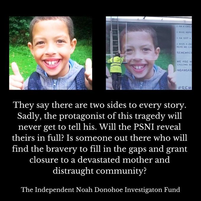 femlovesfooty's tweet photo. @MarymoBelfast #NoahsArmy⚡️#Week193 🗓

#JusticeForNoahDonohoe 💙

Noah Donohoe &amp; all who loved him are the only victims of this story❗️ https://t.co/Df7jYsn2md