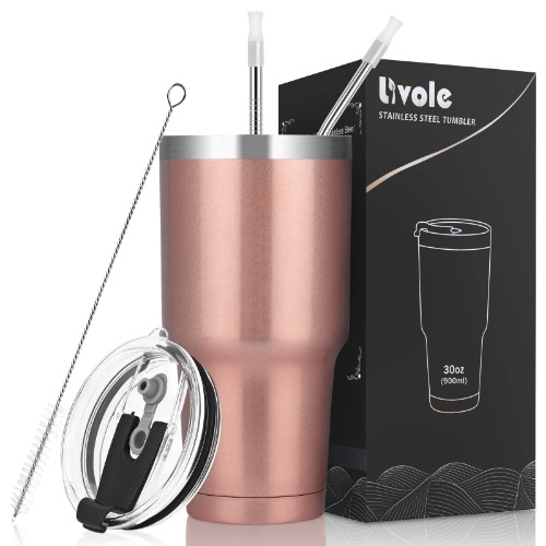 Higirly3's tweet photo. I just received Livole Dryckesmugg på 900 ml för män och kvinnor, termosmugg för kaffe att ta med, campingkopp, dubbelväggig mugg i rostfritt stål med sugrör, isolerad med vakuum, resemugg, roséguld from Ele via Throne. Thank you! https://t.co/8a6cDP2smf #Wishlist #Throne https://t.co/fPbYOCmacB
