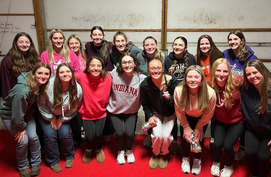 Heights softball doing some team bonding before the season starts with a scrimmage on Friday. It is going to be an exciting season. 
<a href="/Huskiessotball/">Hamilton Heights Softball</a>