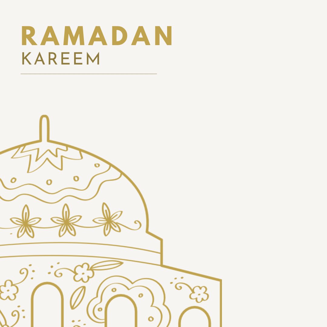 Wishing everyone observing the month of Ramadan a blessed month ahead 🌙 #RamadanKareem