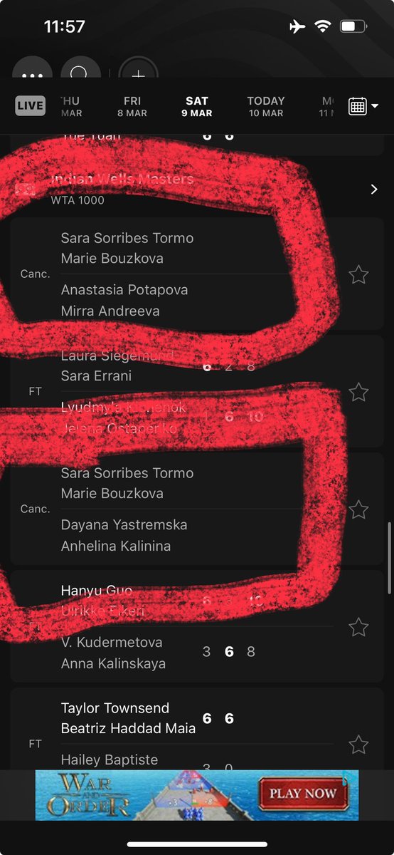 What is happening?! #indianwells