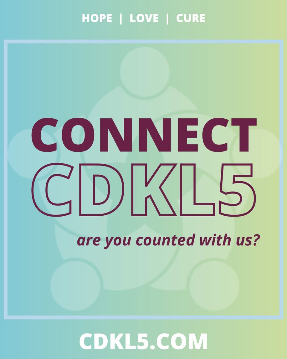 🌍 The IFCR encourages all #CDKL5 parents to participate in “Connect CDKL5” no matter where they live in the world! Signing up is quick and easy!   ✨ When we band together, we are best able to advocate for our loved ones.   Sign up on our website - cdkl5.com/connect-cdkl5