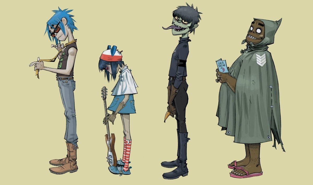CDReferences's tweet photo. The Art of Jamie Hewlett → https://t.co/gd2vHvBMSz https://t.co/rbUCXoACGV