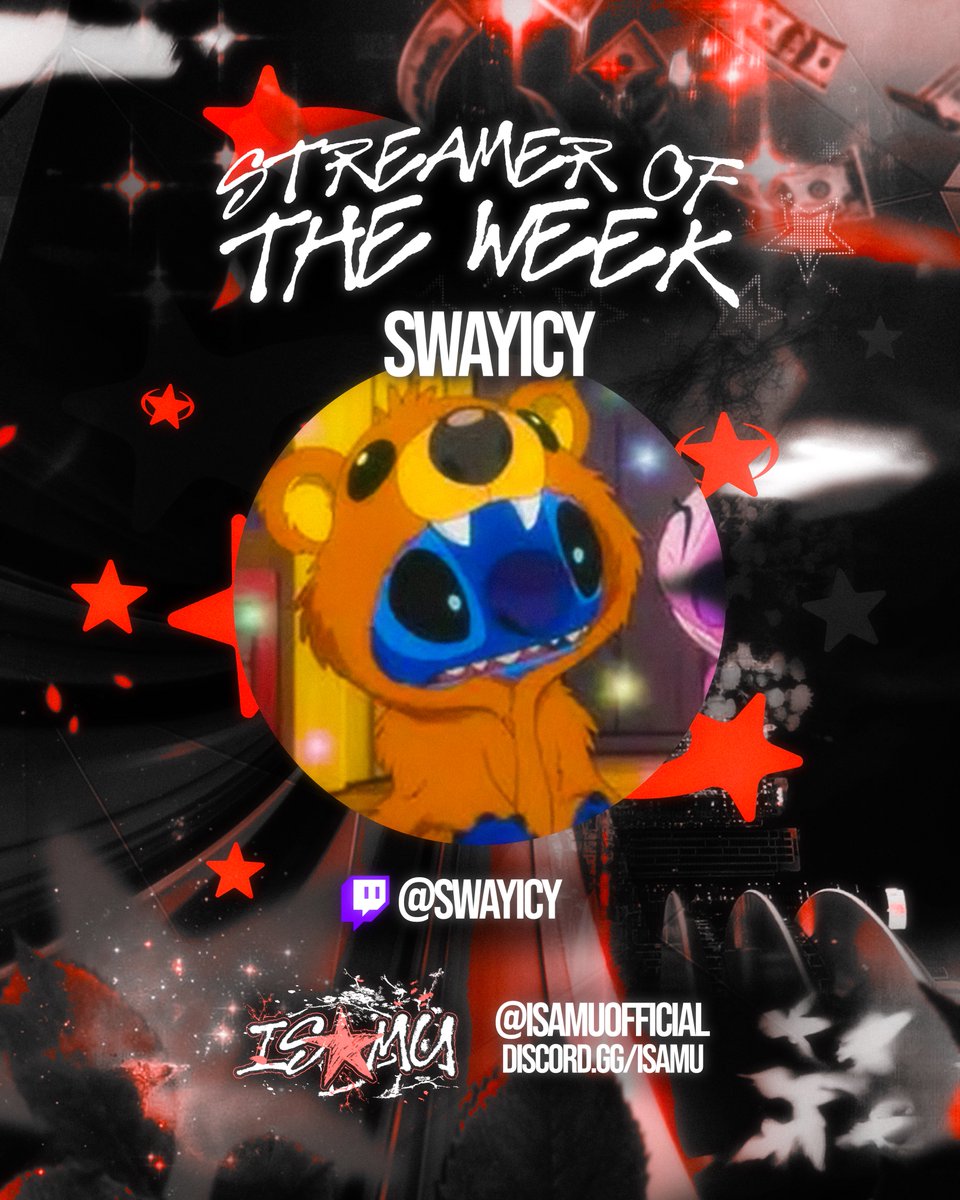 Streamer Of The Week <a href="/swayicy/">Shawn 🐻</a> ⭐️

Icy is on the way to 1k👀, he’s constantly working &amp; hopes to keep helping others grow— he enjoys competitive games and lately has been grinding valorant. Show love! 

twitch.tv/swayicy