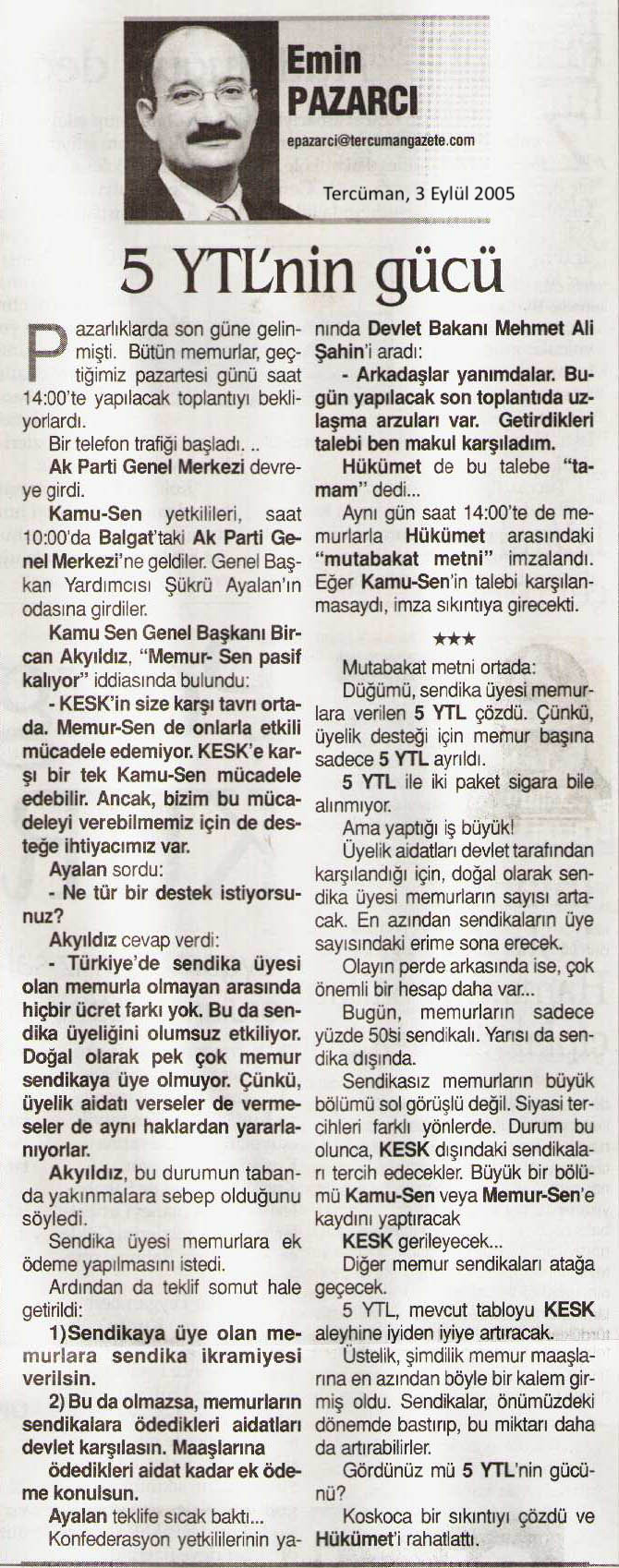 Toplu Sözleşme İkramiyesi