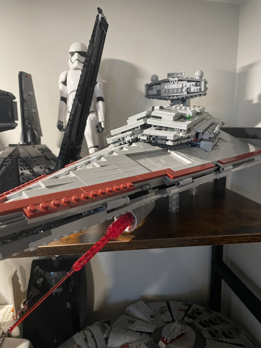 ArnpriorBricks's tweet image. The Final Order Star Destroyer is complete and ready to crush the Republic that supports the resistance @LEGO_Group @starwars #finalorder