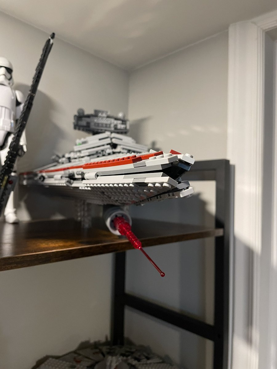 ArnpriorBricks's tweet image. The Final Order Star Destroyer is complete and ready to crush the Republic that supports the resistance @LEGO_Group @starwars #finalorder