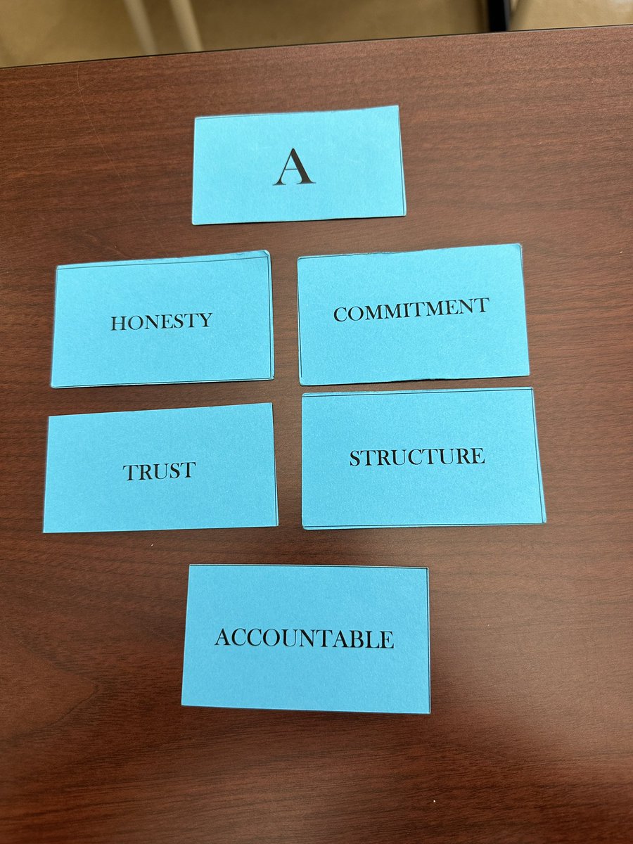 “One of the first steps to becoming an effective leader is knowing your core values and surrounding yourself with those who share those same values.” #SCED101