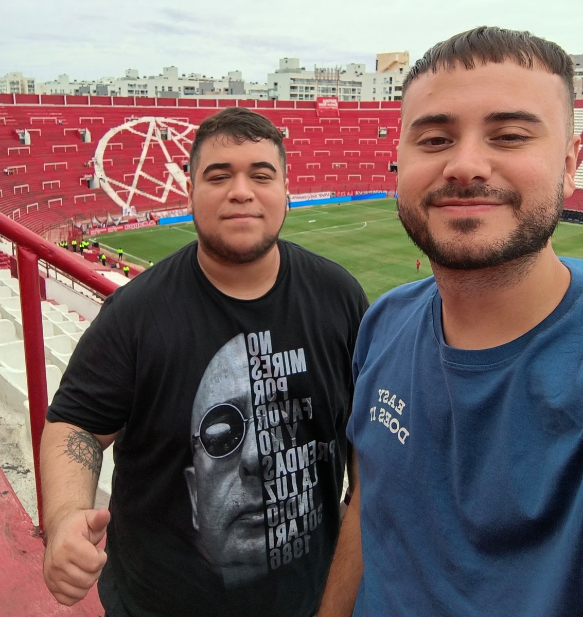 [AIRE]

Desde Parque Patricios, #Huracan 🆚 #AAAJ por <a href="/RADIOLIBREAM890/">RADIO LIBRE AM 890</a> 

🎙️Relatos: <a href="/agusgomez1314/">AGUS</a> 
🎙️Comentarios: <a href="/mmartinez7_/">tinez.</a>
