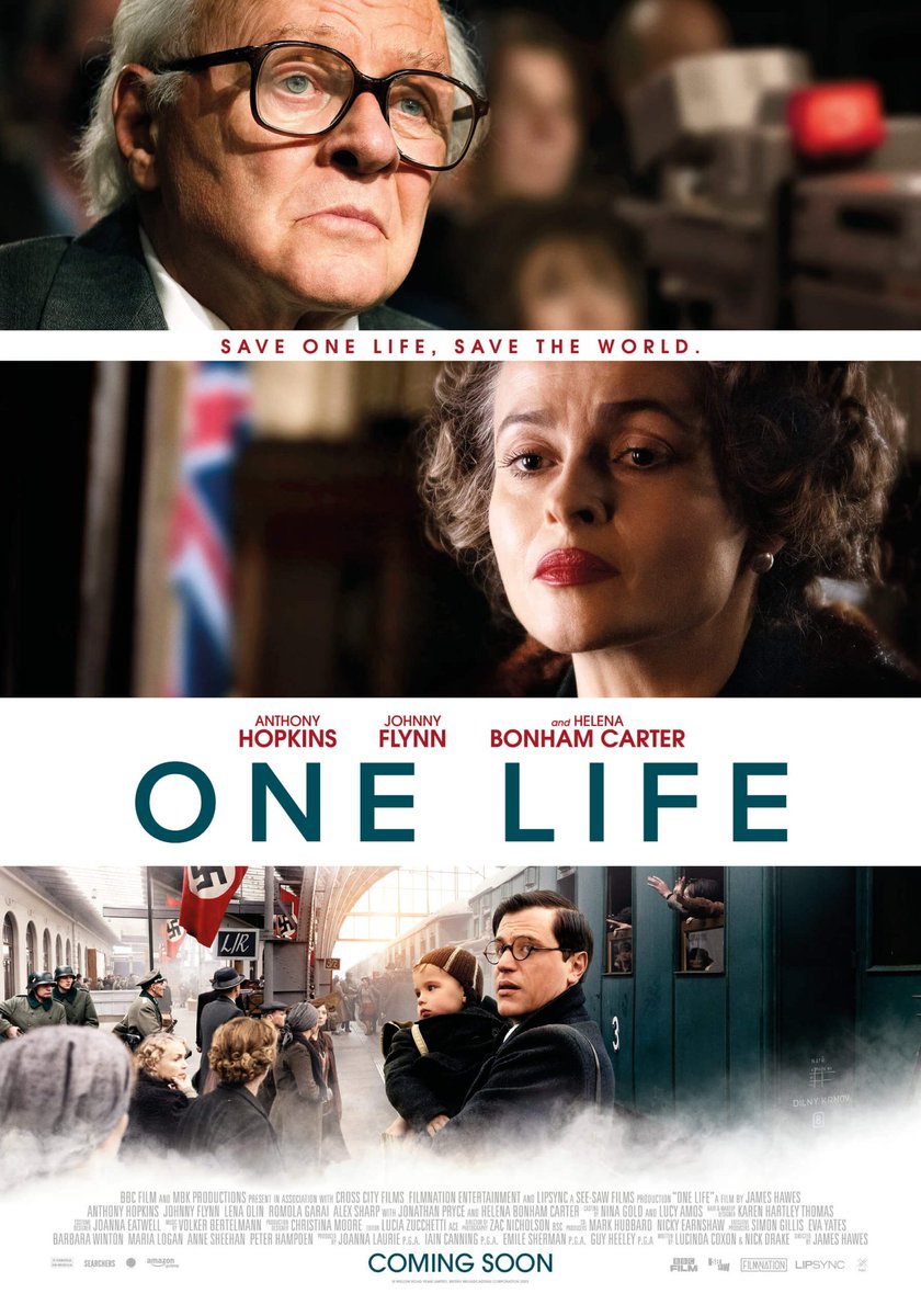 Shyning77's tweet photo. ๐ฌ #WeeklyCinema ๐ฅ
ONE LIFE
Directed by : James Hawes
Starring : Anthony Hopkins, Johnny Flynn
Focused on facts, this film is very different from The Schindler's List on a similar theme. Good acting, some moving moments, but it could've been a documentary just as well.
7/10 https://t.co/MMi3BSQx1Z