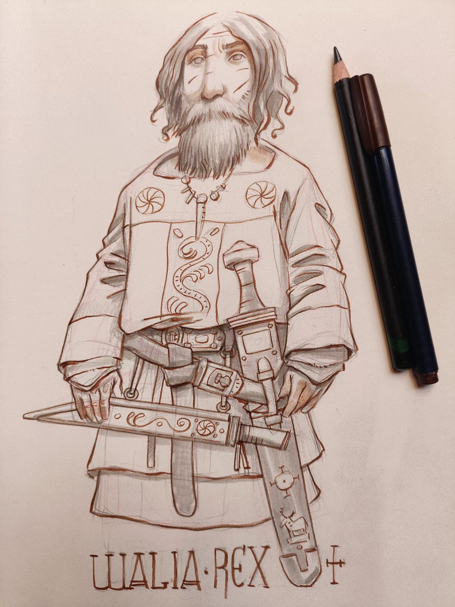 Cuarto rey Visigodo, Walia. #visigodos