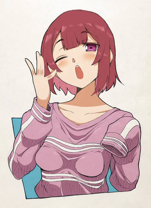募集しているウチの子描く企画より頂いた子 