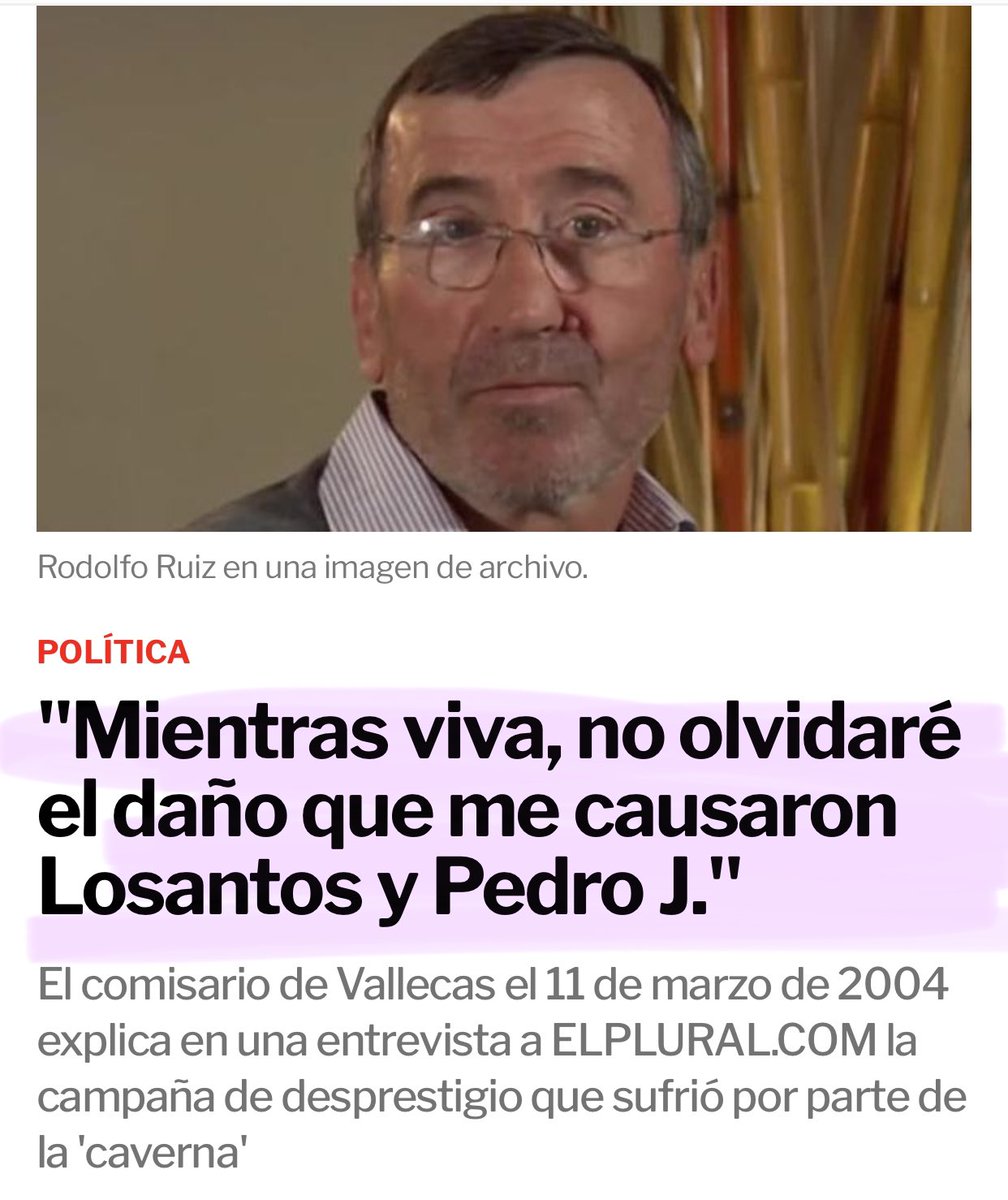 protestona1's tweet photo. En un país decente, @pedroj_ramirez habría sido repudiado por su profesión y por la sociedad, las mentiras y la manipulación sobre el 11M le habrían pasado factura…

Aquí a��n se le invita a tertulias…

Damos mucho asco… https://t.co/ZLilBJRKeQ