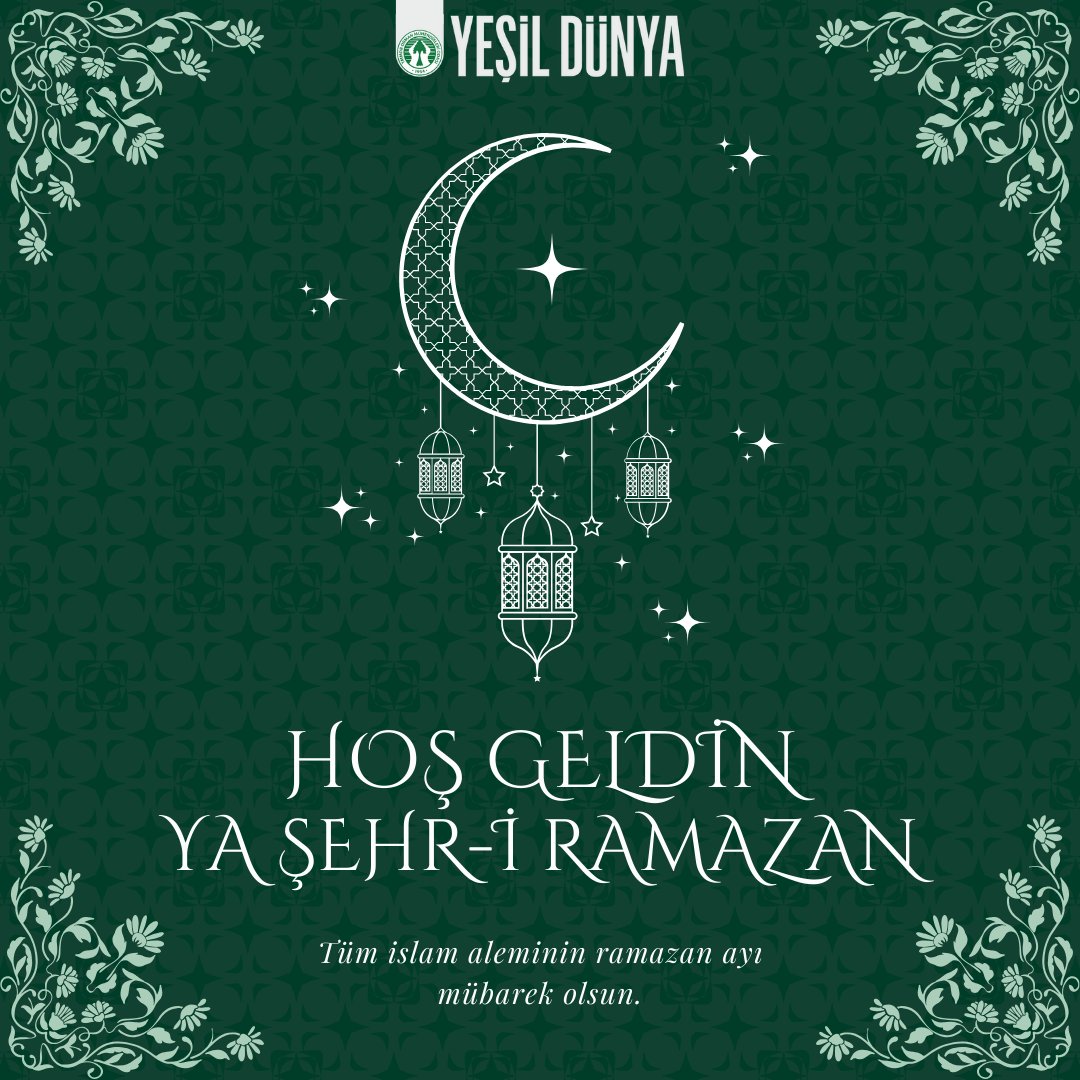 🌙 Hoş Geldin Ya Şehr-i Ramazan! ✨Birlikte huzurlu ve anlamlı günler geçirmemiz dileğiyle. #11ayınsultanı #Ramazan #ramazanayı